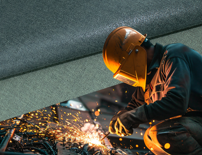 对位芳纶/预氧丝/硅胶涂层织物