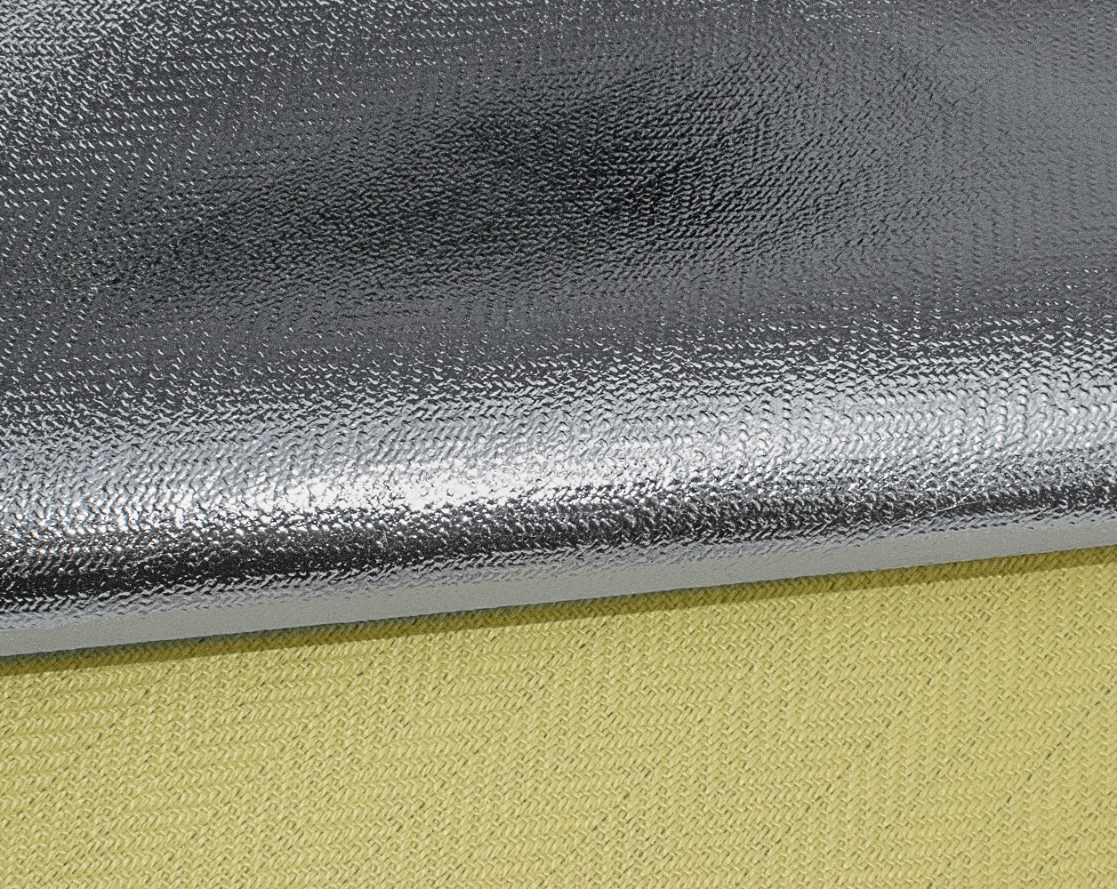 对位芳纶/铝箔复合面料